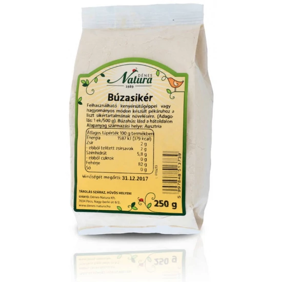 Natura búzasikér, 250 g