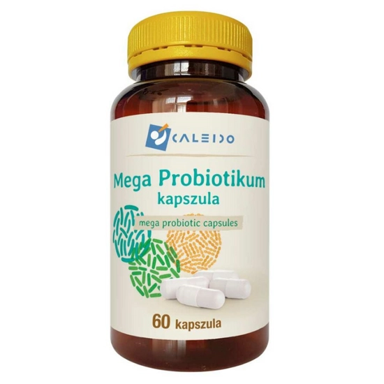 Caleido mega probiotikum 200 mg kapszula, 60 db