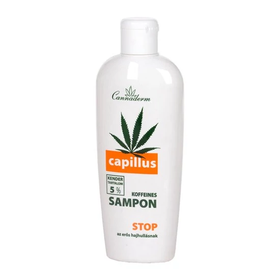 Cannaderm Capillus Sampon Koffeinnnel Hajhullás Ellen 150 ml