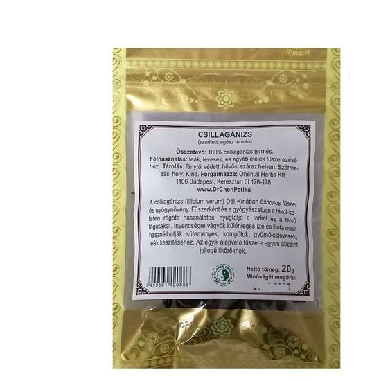 Dr. Chen Csillagánizs egész termés, 20 g