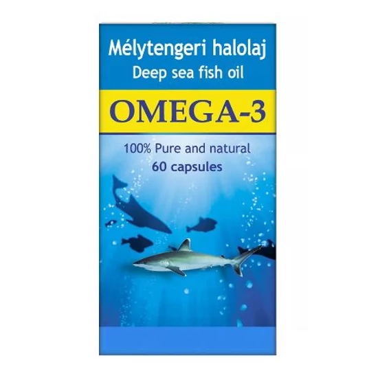 Dr. Chen Omega-3 Mélytengeri Halolaj Kapszula, 60 db