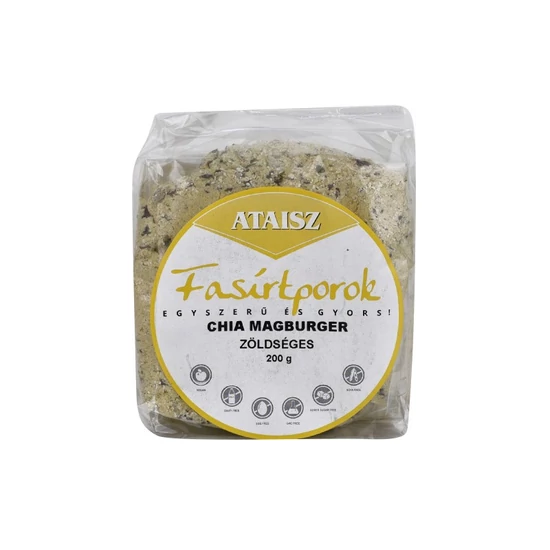 Ataisz Chia Magburger Zöldségekkel 200 g