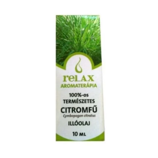 Relax Aromaterápia illóolaj, 10 ml - Citromfű