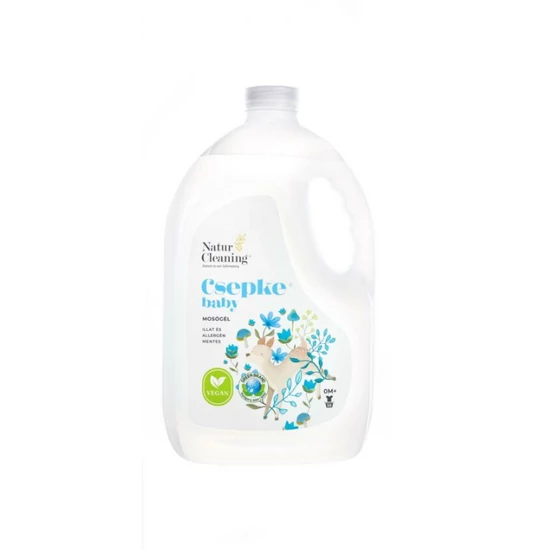 Csepke baby mosógél 0+ allergénmentes, 4000 ml