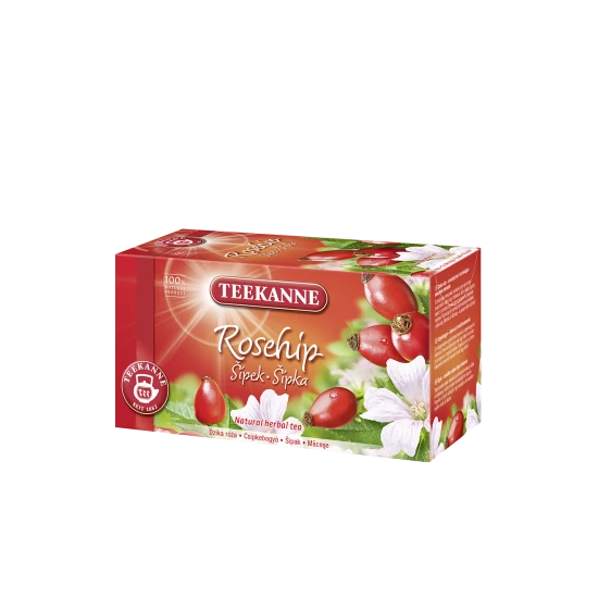 Teekanne csipkebogyó-hibiszkusz tea 20 filter