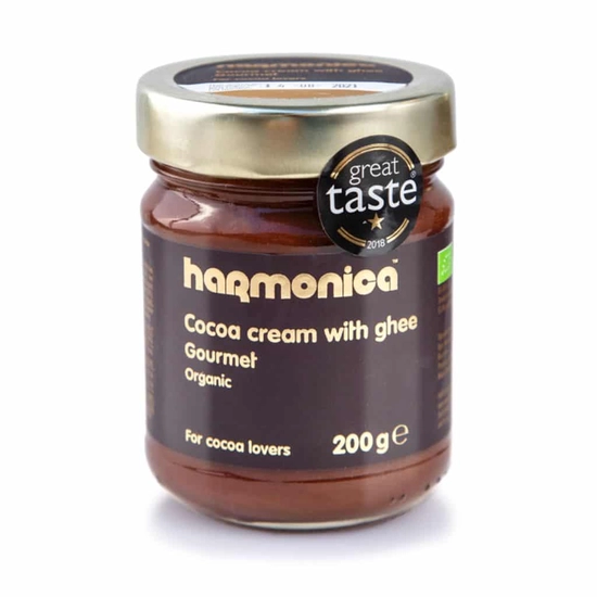 Harmonica bio kakaó krém ghee vajjal - gourmet, 200 g