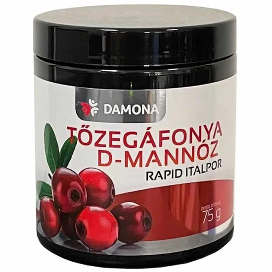 Damona tőzegáfonya d-mannóz rapid 75 g