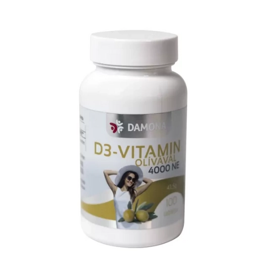 Damona d3 vitamin 4000 NE olívával tabletta, 100 db