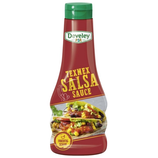 Develey vegán salsa szósz, 250 ml