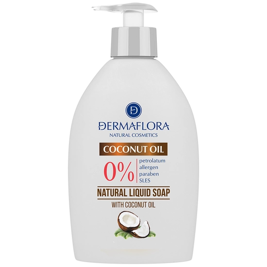 Dermaflora 0% folyékony szappan kókuszolaj 400ml