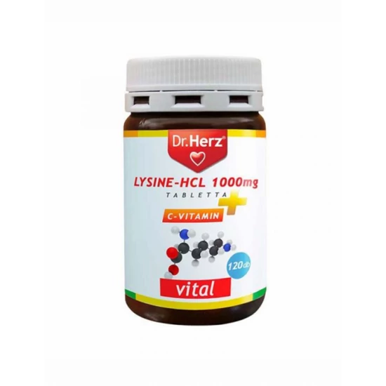 Dr. Herz Lysine-HCL 1000 mg, 120 db