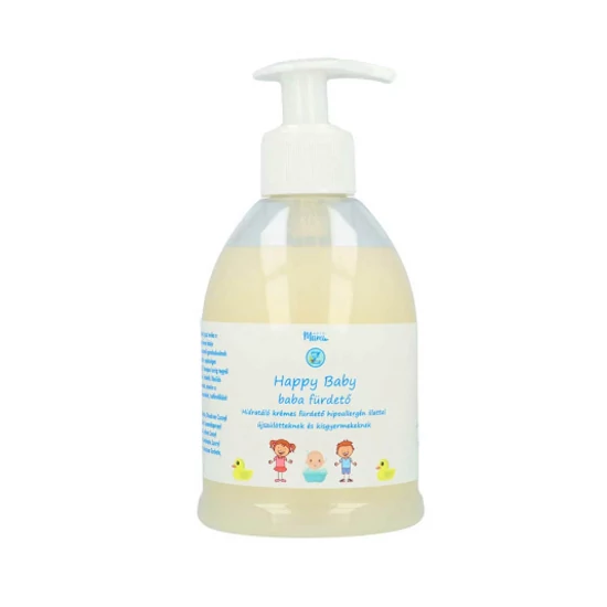 Eco-Z Happy Baby hidratáló krémes baba fürdető 300ml