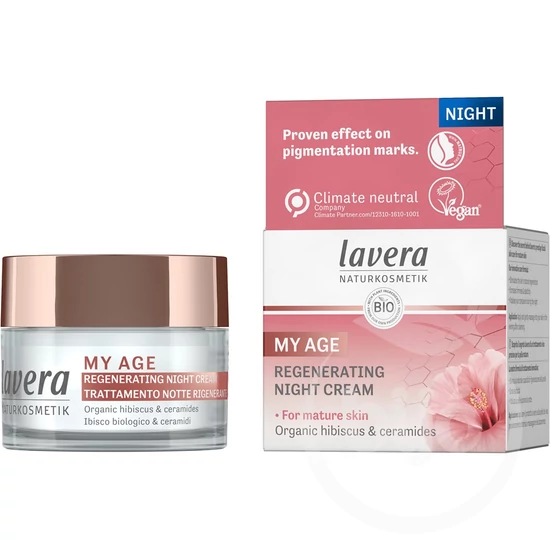 Lavera MY AGE regeneráló éjszakai arckrém, 50 ml