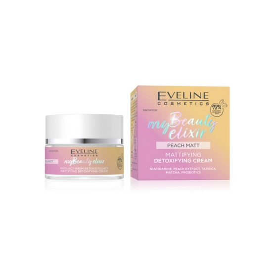 Eveline my beauty elixir mattító, detoxikáló arckrém, 50 ml