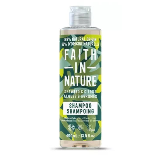 Faith in Nature Sampon Tengeri hínár és Citrus 400ml