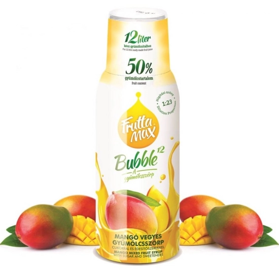 FruttaMax gyümölcsszörp mangó, 500 ml