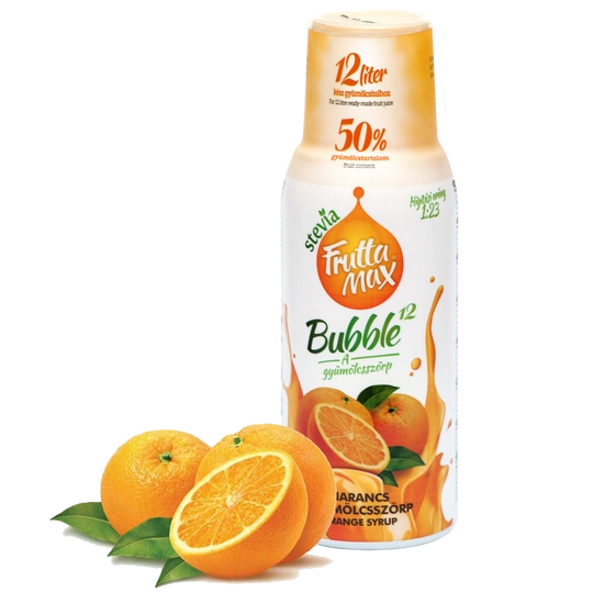 FruttaMax gyümölcsszörp narancs, 500 ml