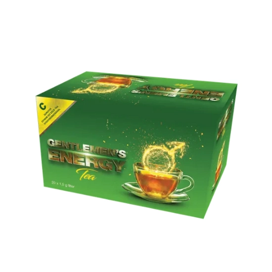 Gentlemens energy tea citrom, 20 db