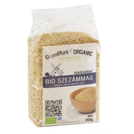 Greenmark bio szezámmag hántolatlan 250 g