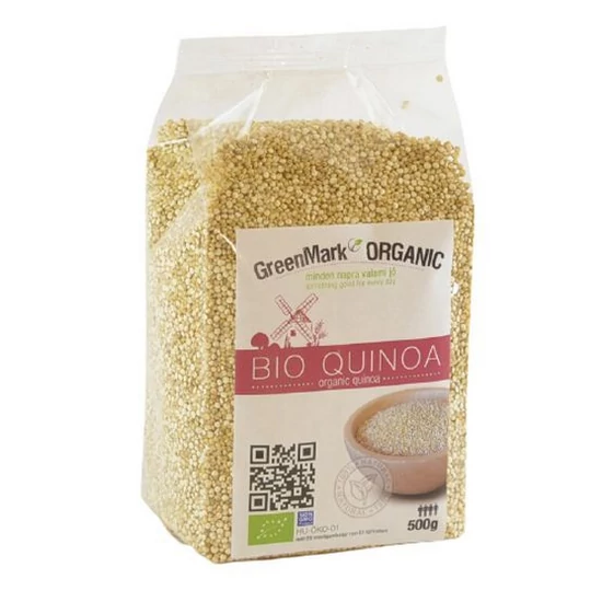 GreenMark bio fehér quinoa, 500 g