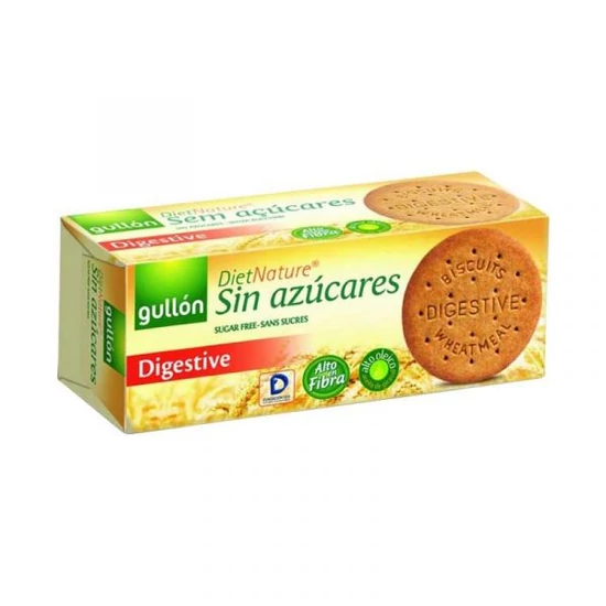 Gullón cukormentes Digestive korpás keksz, 400 g