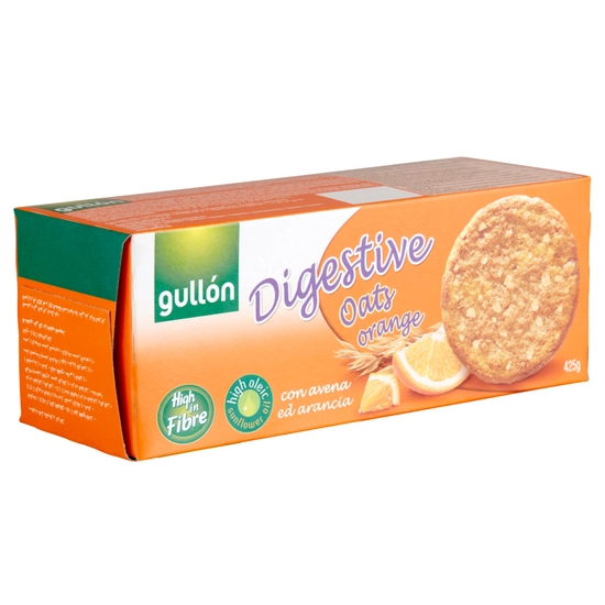 Gullón digestive zabpelyhes, narancsos keksz, 425 g