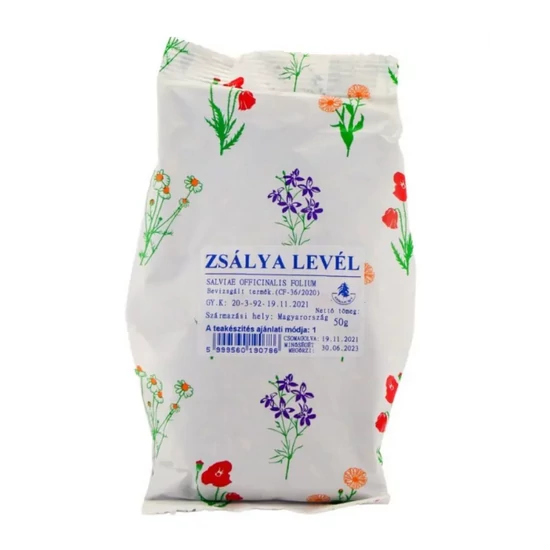 Gyógyfű zsálya tea, 50 g