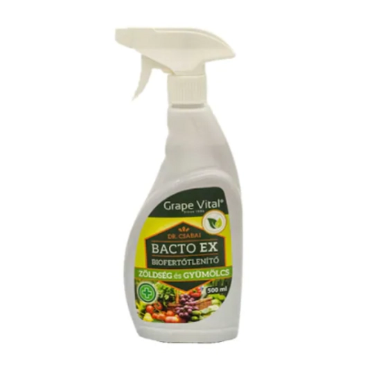 BactoEx® Zöldség &amp; Gyümölcs biofertőtlenítő, 500 ml