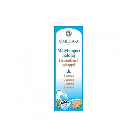 Dr. Chen Omega-3 mélytengeri halolaj grapefruit sziruppal, 500 ml