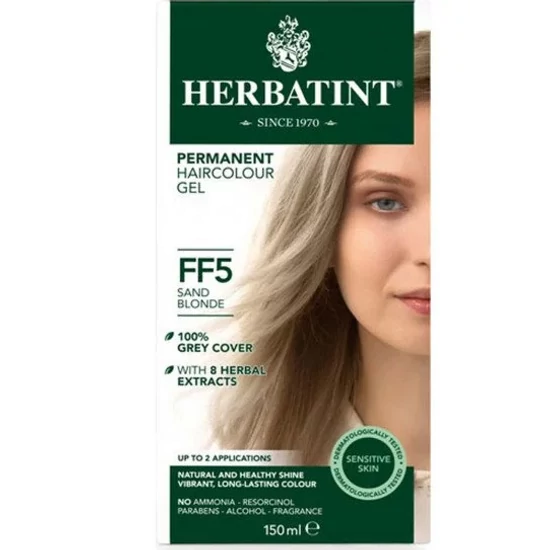 Herbatint Ff5 homokszőke hajfesték, 150 ml