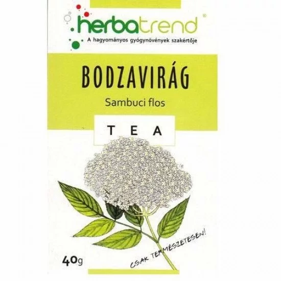 Herbatrend bodzavirág gyógynövénytea, 40 g