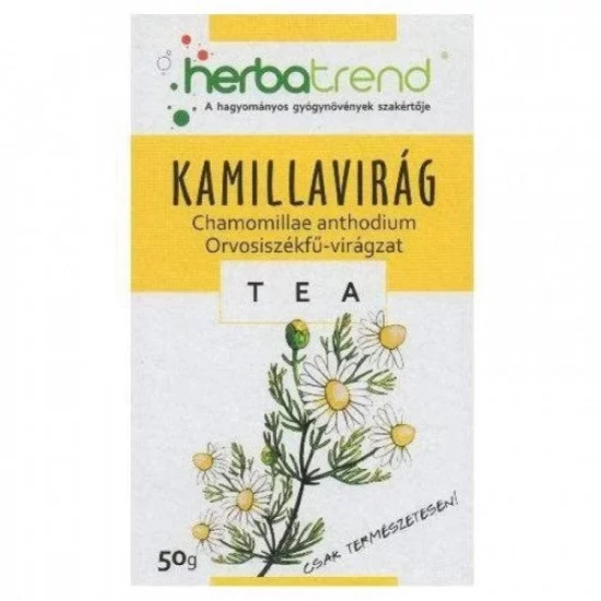 Herbatrend kamillavirág gyógynövénytea, 50 g