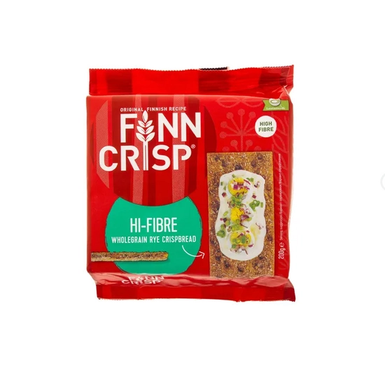 Finn Crisp Hi-fibre ropogós kenyér rozskorpával 200 g