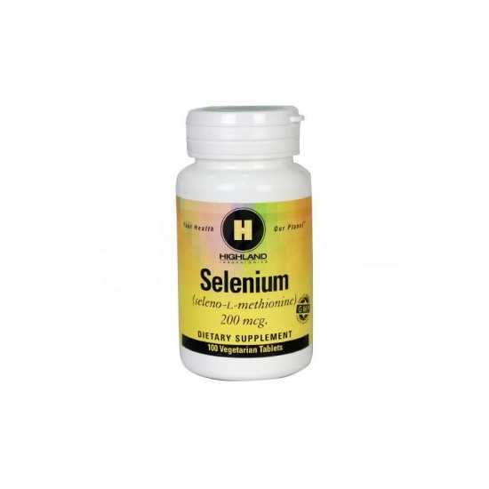 Highland Selenium szelén tabletta, 100 db