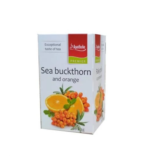 Apotheke homoktövis és narancs tea 80 g