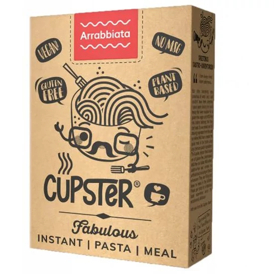 Cupster instant tészta arrabbiata 97 g