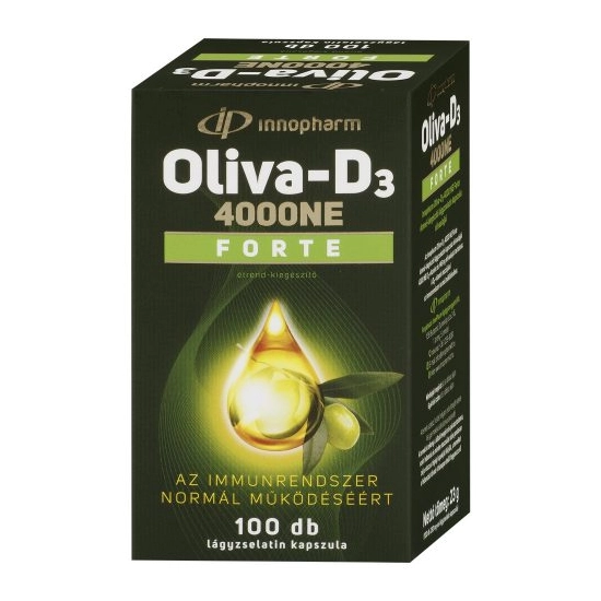 Innopharm oliva-d3 4000ne forte lágyzselatin kapszula 100 db