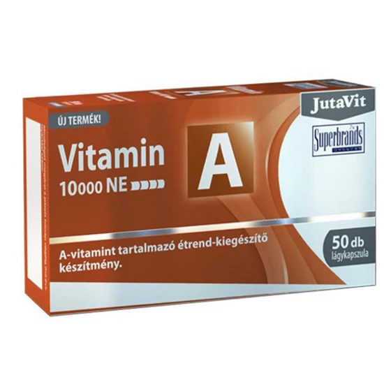 Jutavit A-vitamin kapszula, 50 db