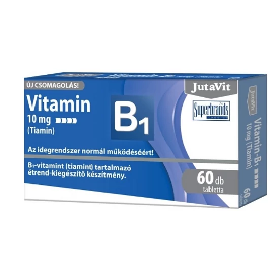 Jutavit vitamin B1 10mg (Tiamin) 60 db