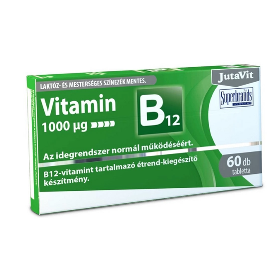 Jutavit B12-vitamin 1000µg, 60 db