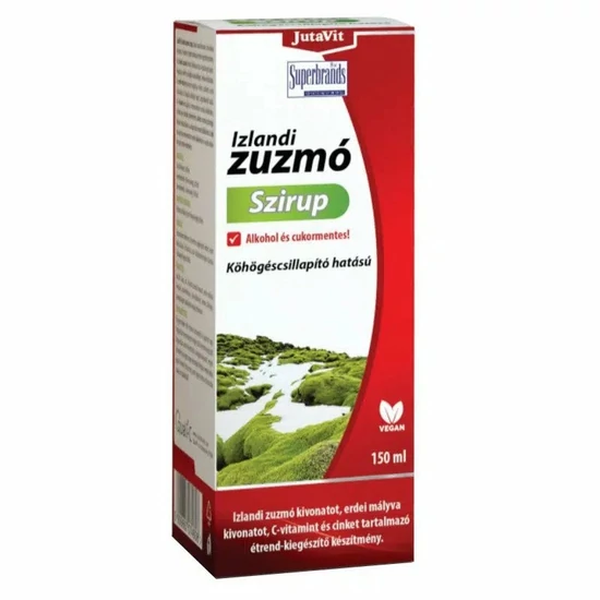 Jutavit Izlandi Zuzmó Szirup, 150 ml