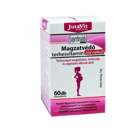 Jutavit magzatvédő terhesvitamin jód nélkül 60