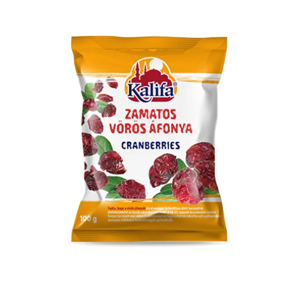 Kalifa aszalt vörös  áfonya, 100 g