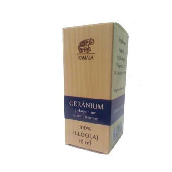 Kamala dobozos illóolaj geránium 10 ml