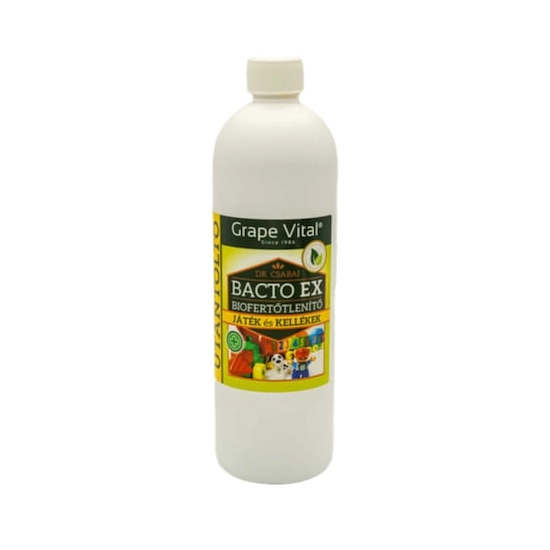 BactoEx® Gyermekjáték és -kellék fertőtlenítő utántöltő, 1000 ml