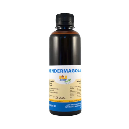 Bulkshop kendermagolaj 250 ml hidegen sajtolt