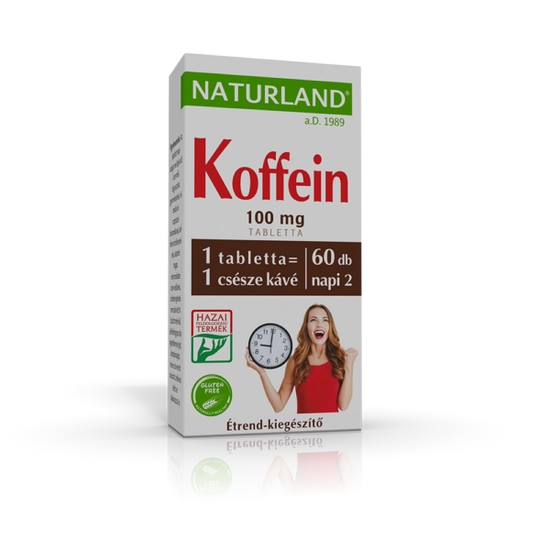 Naturland Koffein tabletta, 60 db