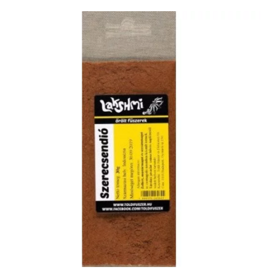 Lakshmi szerecsendió, őrölt, 30 g