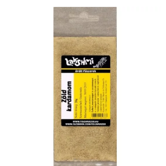 Lakshmi zöld kardamom, őrölt, 20 g