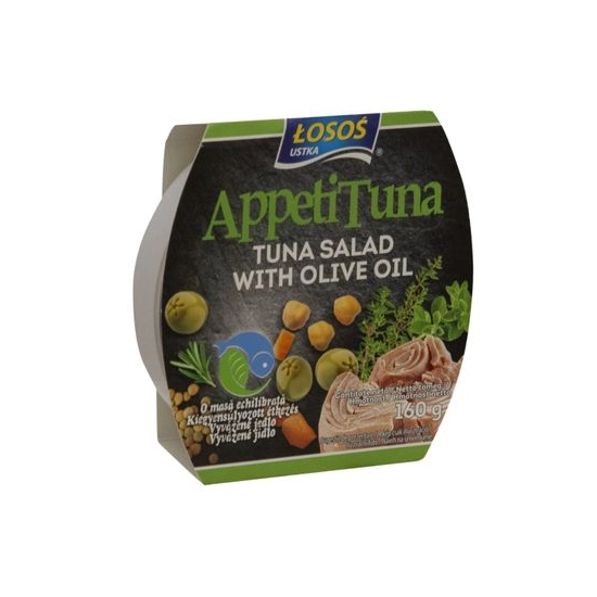 Losos tonhalsaláta zöldségekkel olívaolajban 160 g